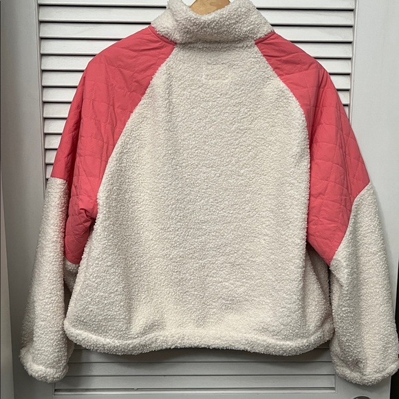 OFFLINE by Aerie Fluff Love Full Zip Jacket in Playful Pink - Picture 10 of 11